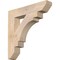 Ekena Millwork Merced Slat Smooth Bracket, Douglas Fir, 3 1/2"W x 20"D x 20"H BKT04X20X20MRC06SDF - alternate 1